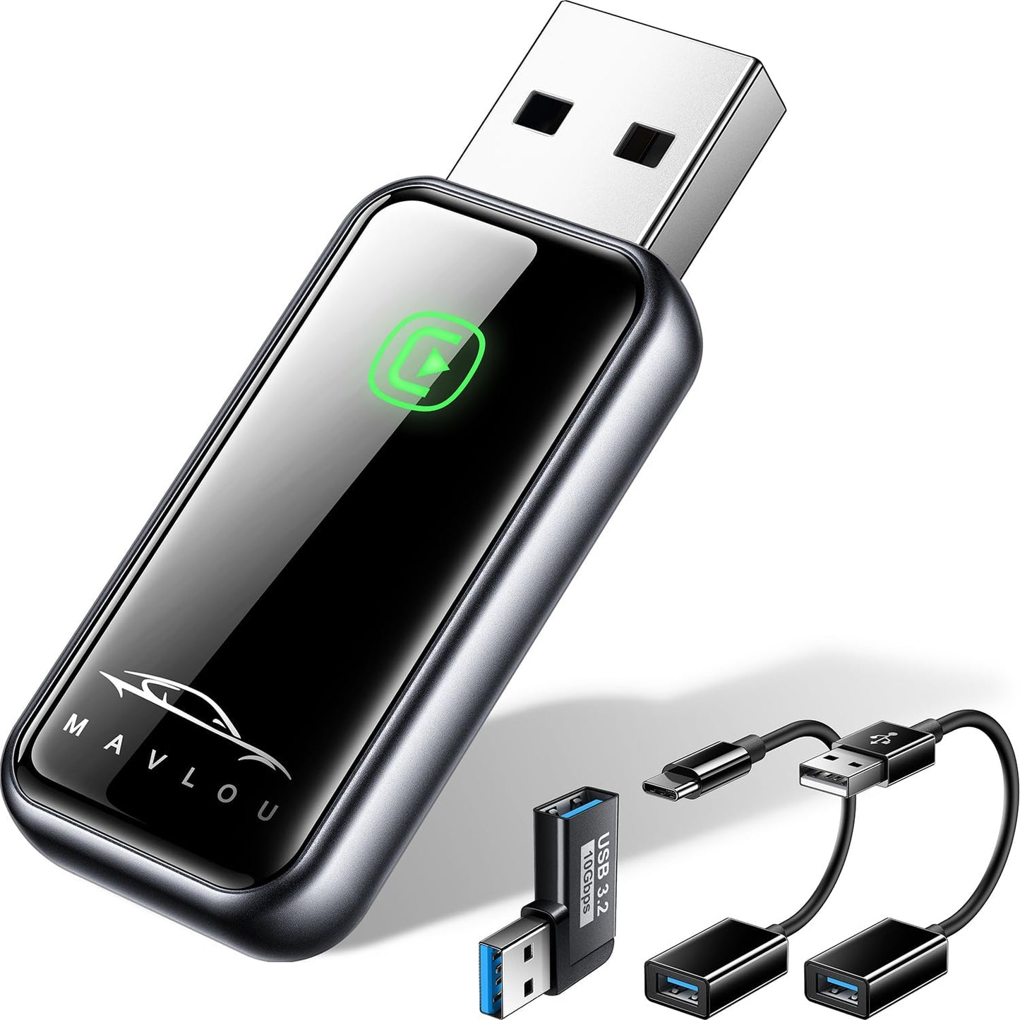 Wireless CarPlay Adapter for iPhone - Fast & Stable Connection