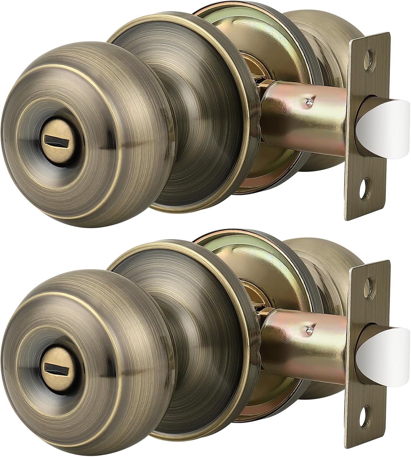 Probrico Privacy Door Knobs Lock for Bedroom and Bathroom Use
