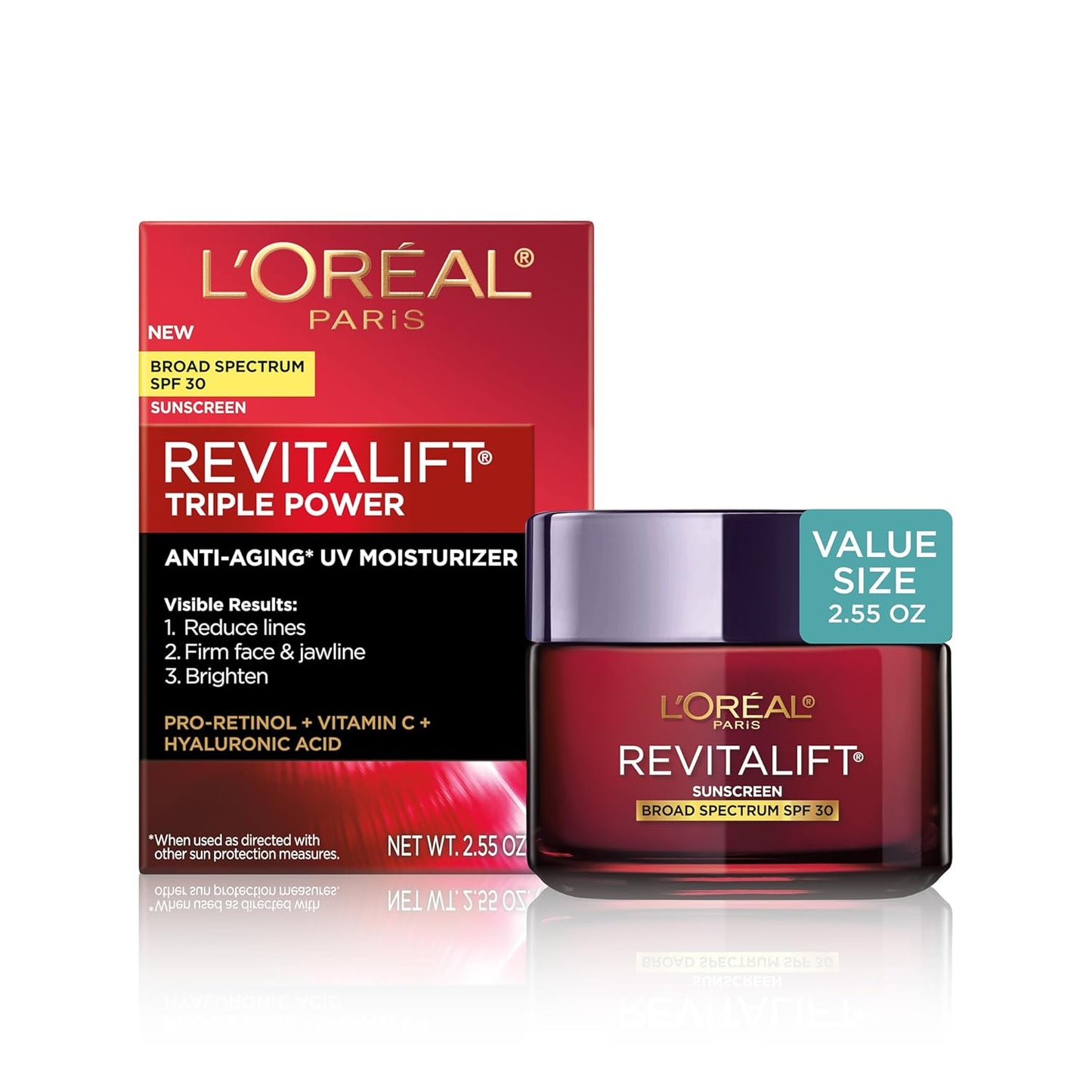 Revitalift Triple Power Face and Neck Moisturizer with SPF 30