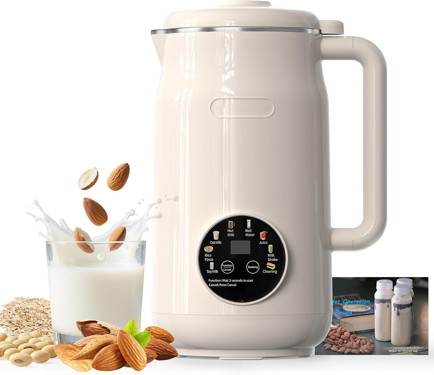 8 in 1 Nut Milk Maker Machine for Smoothies and More