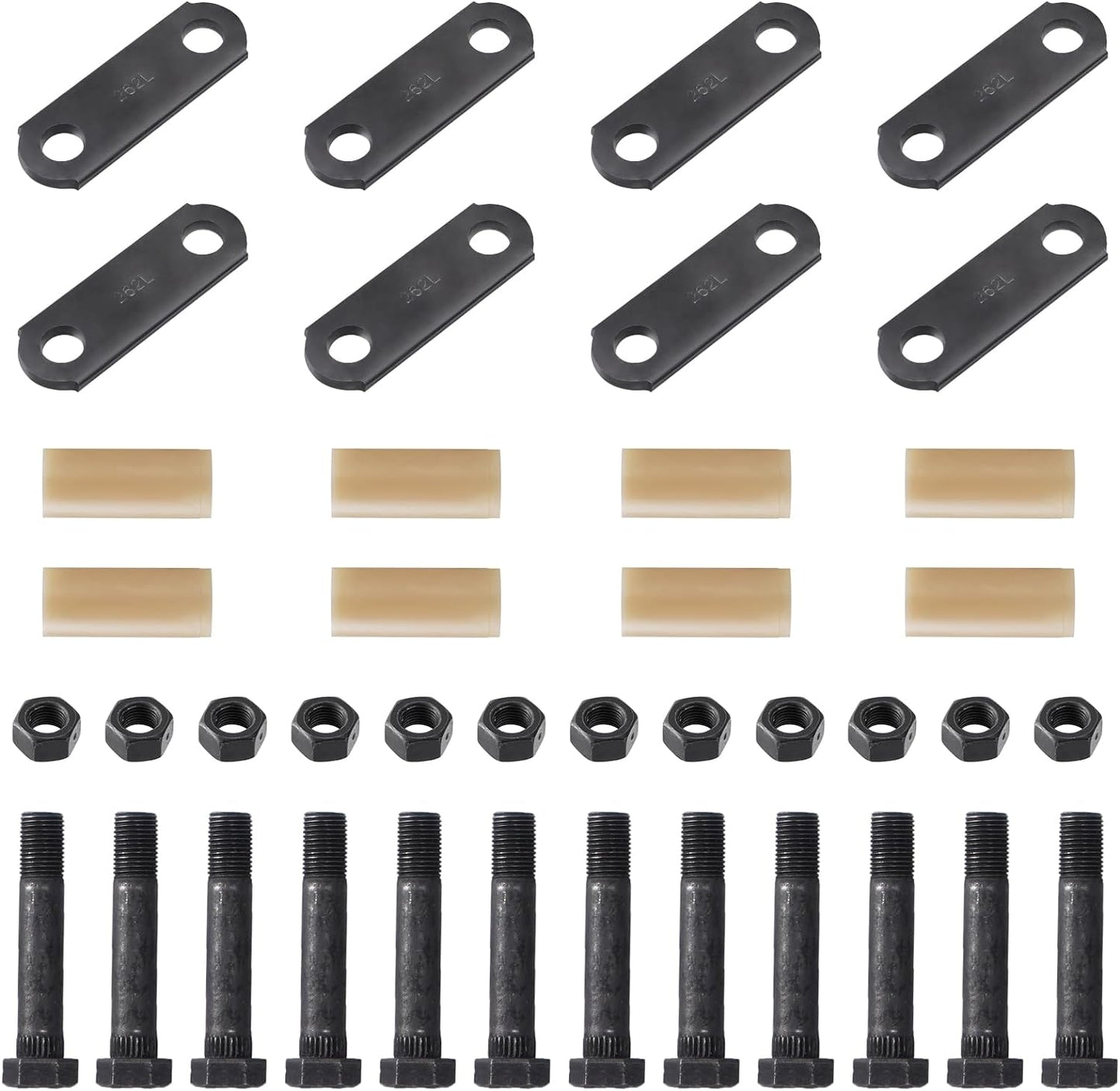 Tandem Axle Trailer Shackles Kit for Dual and Triple Axles