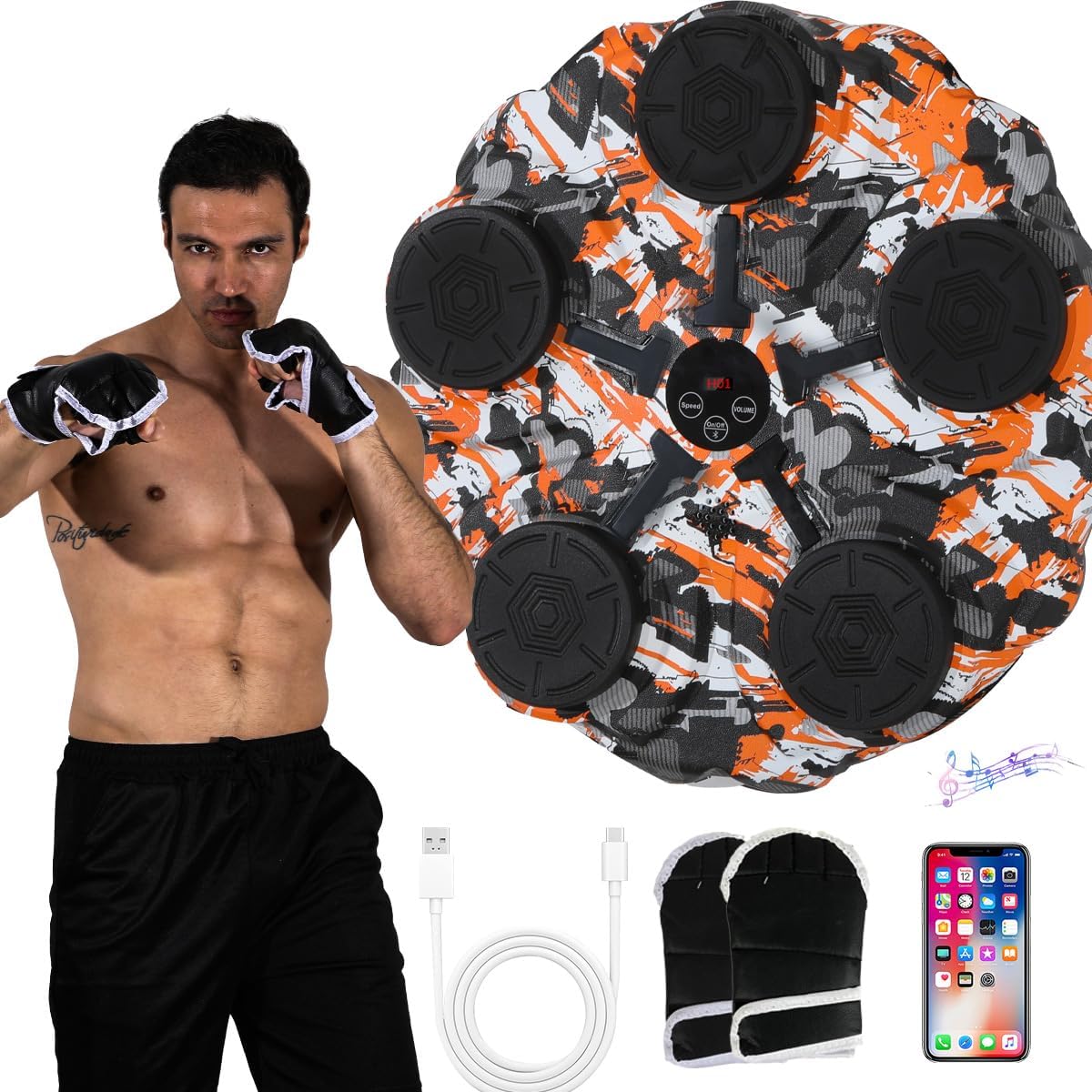 Bluetooth Smart Boxing Trainer - Punch Anywhere!