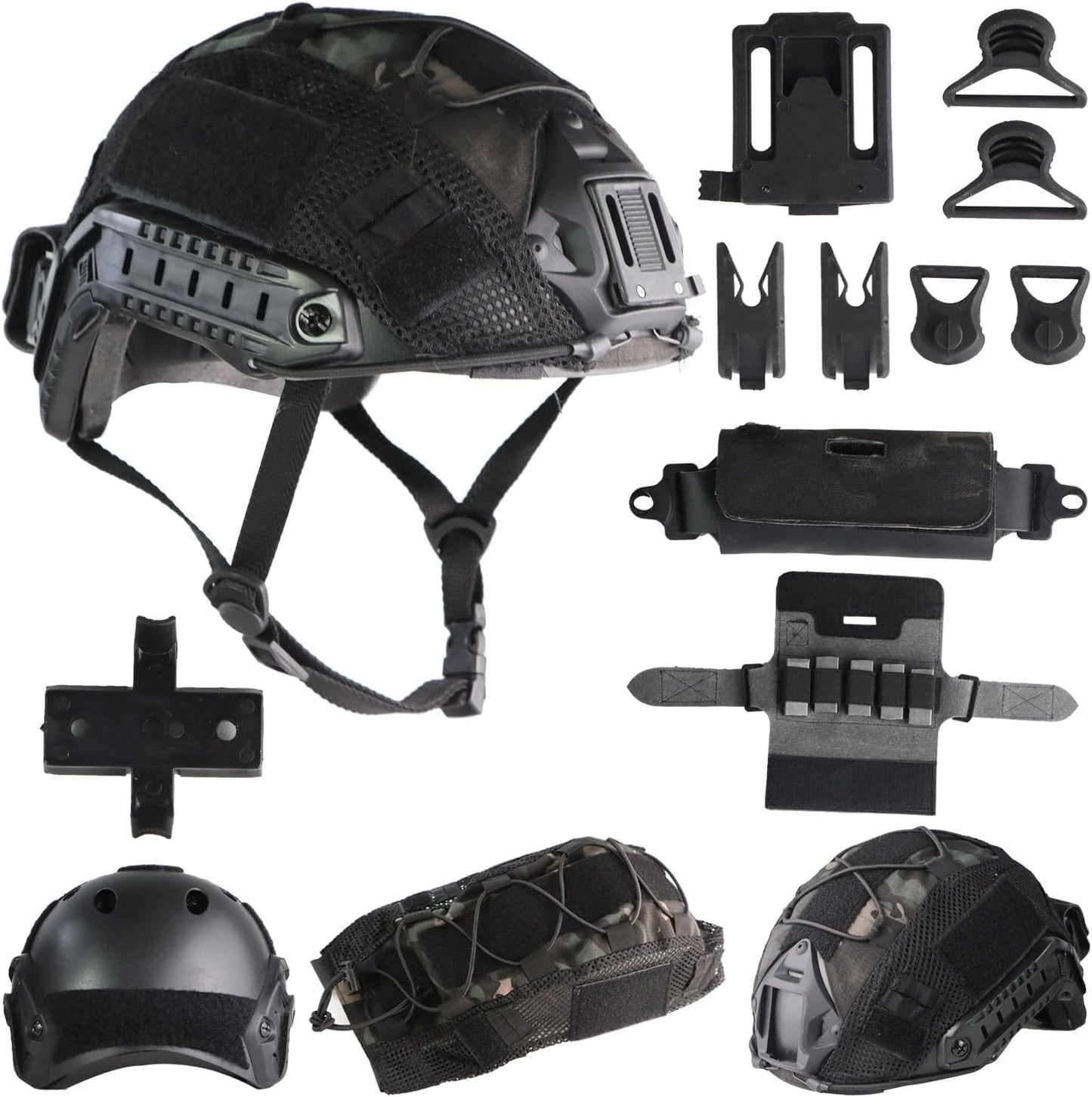 Adjustable Tactical Helmet - Booiu Airsoft Protection