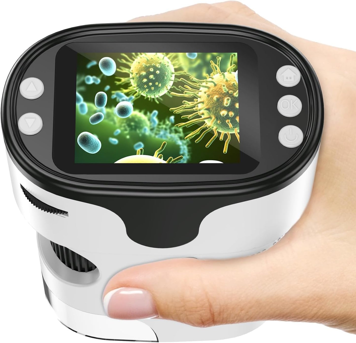 1000X Handheld Microscope for Kids - Portable Digital Microscope