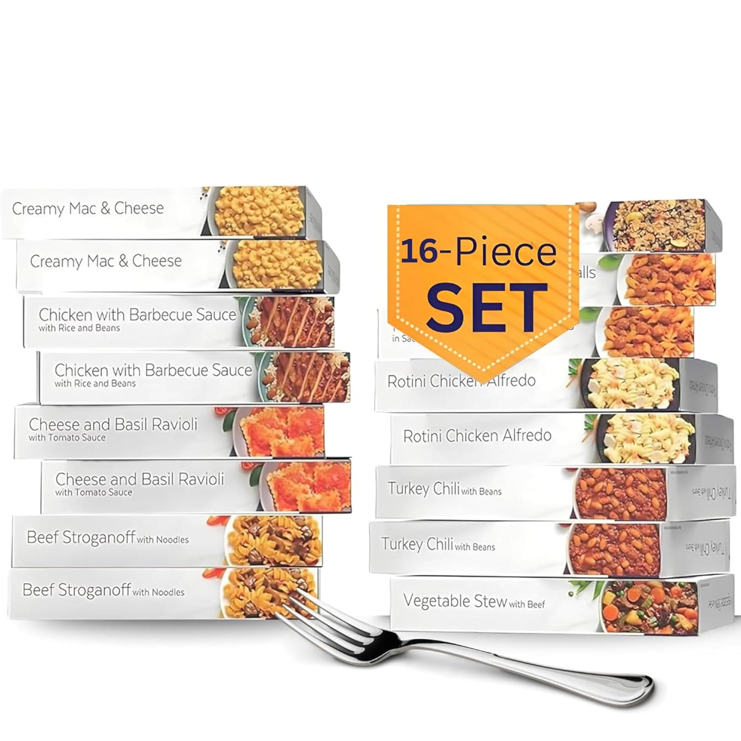 HMR Entrees Meals 16-Pack Variety for Quick Healthy Dinners