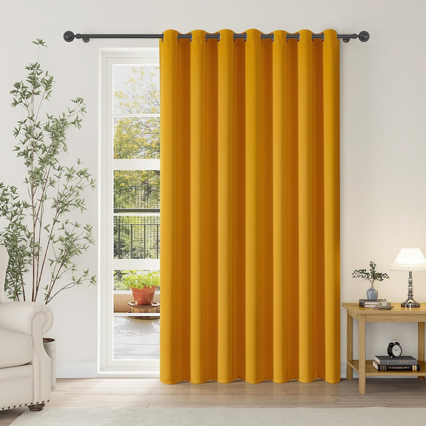 Room Divider Curtain for Privacy and Energy Efficiency