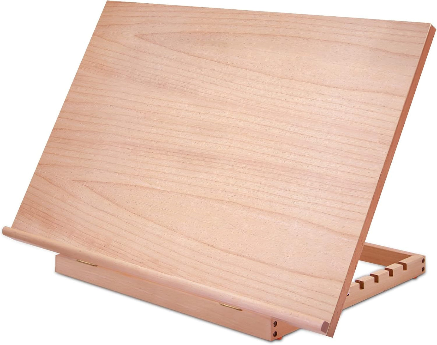 Large Adjustable Wood Drafting Table Easel for Artists and Students