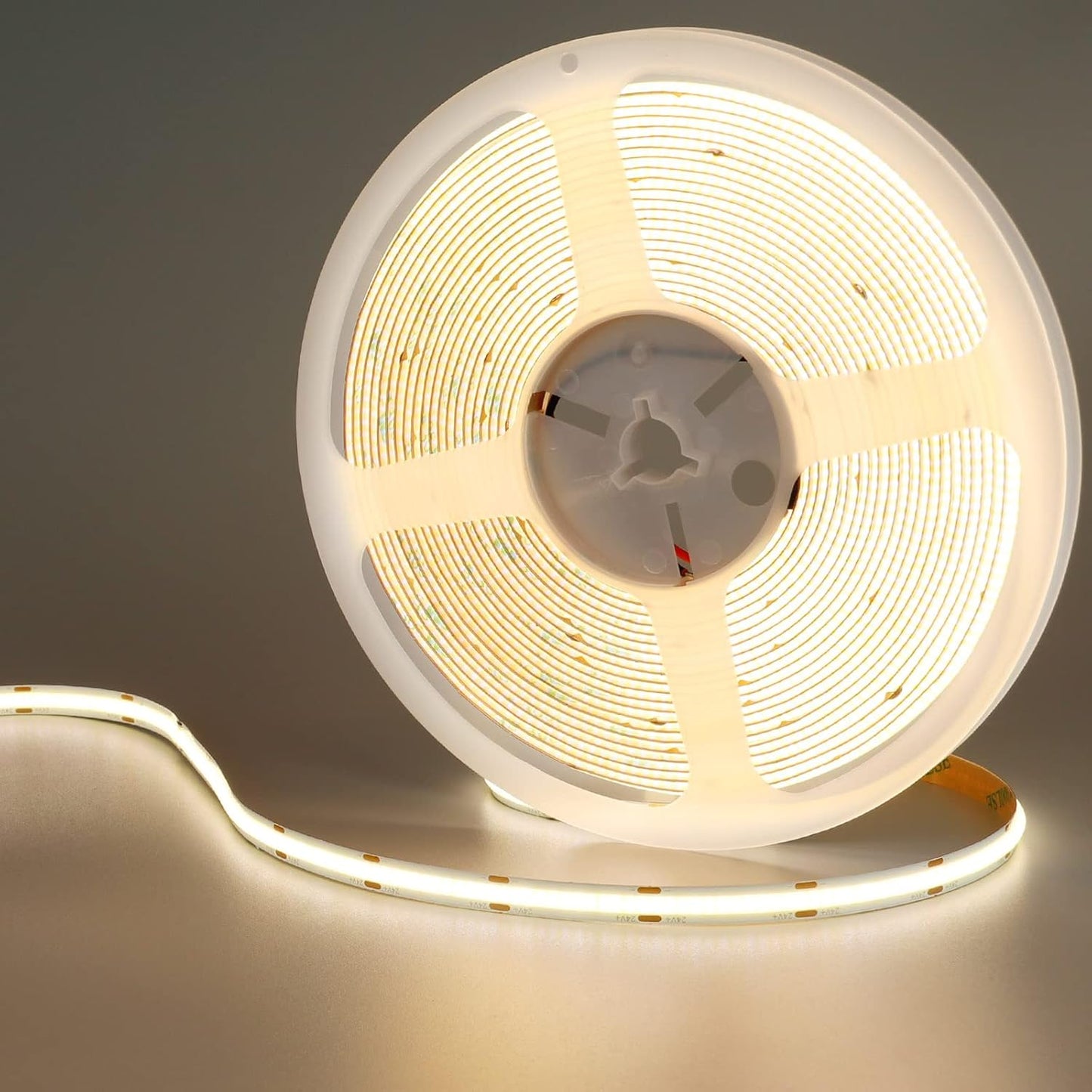 32.8ft 24V COB LED Strip Light for Natural White Home Decor