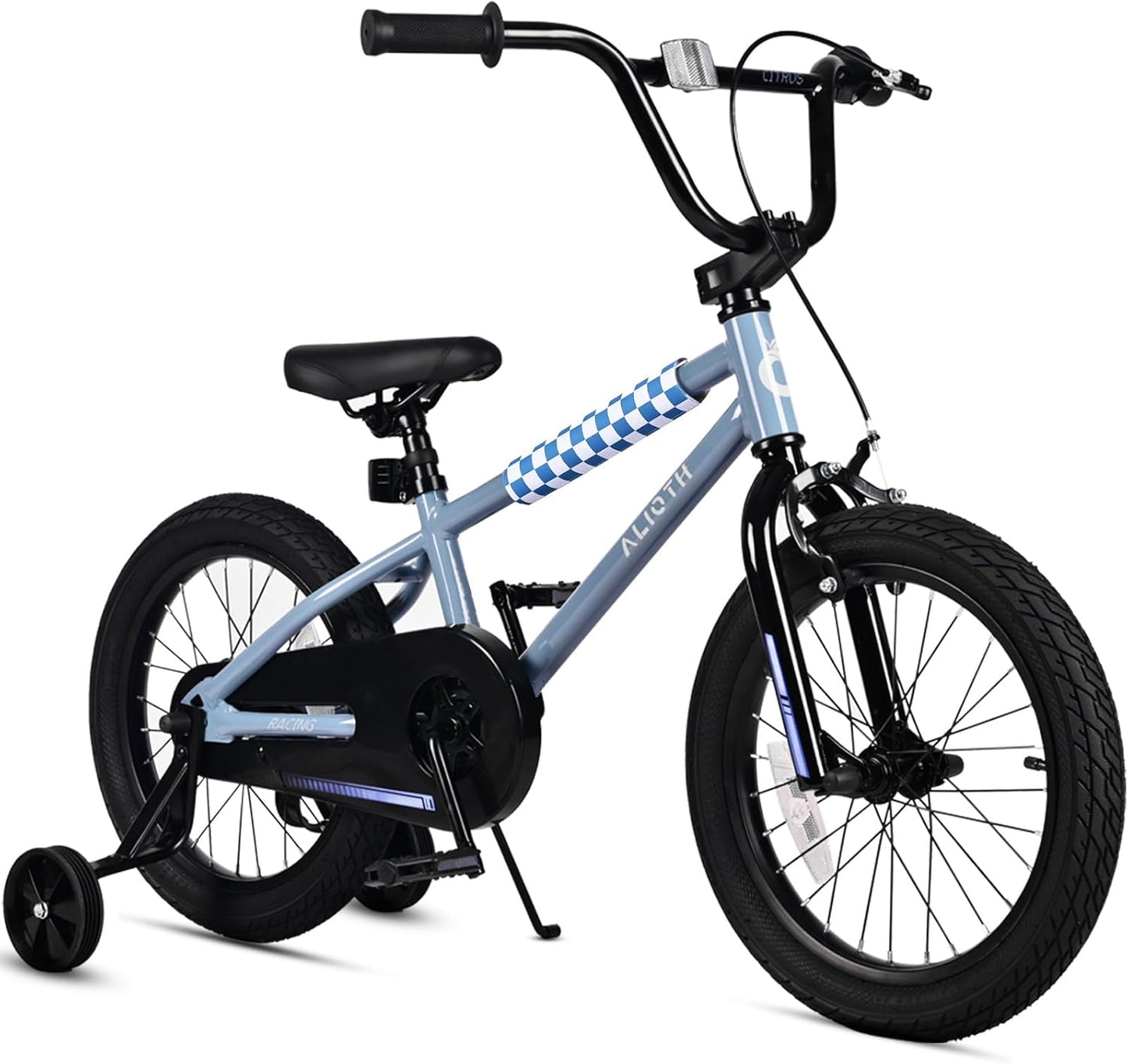 BMX Style Kids Bike with Training Wheels for Ages 2-14 Years