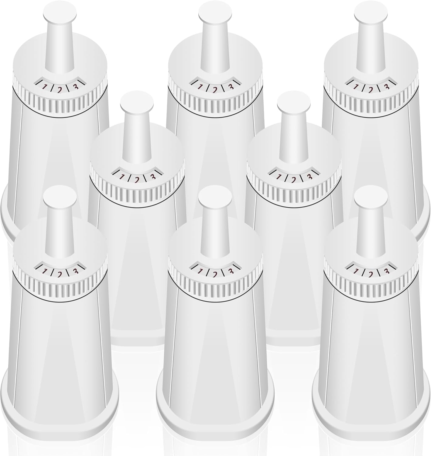 8 Pack Replacement Water Filter for Breville Espresso Machines