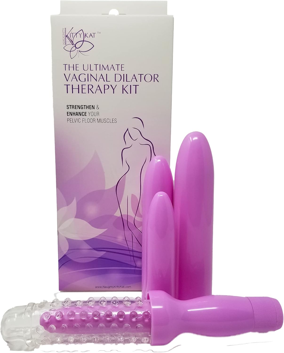Dilator Kegel Exercise Kit for Pelvic Floor Muscle Strengthening