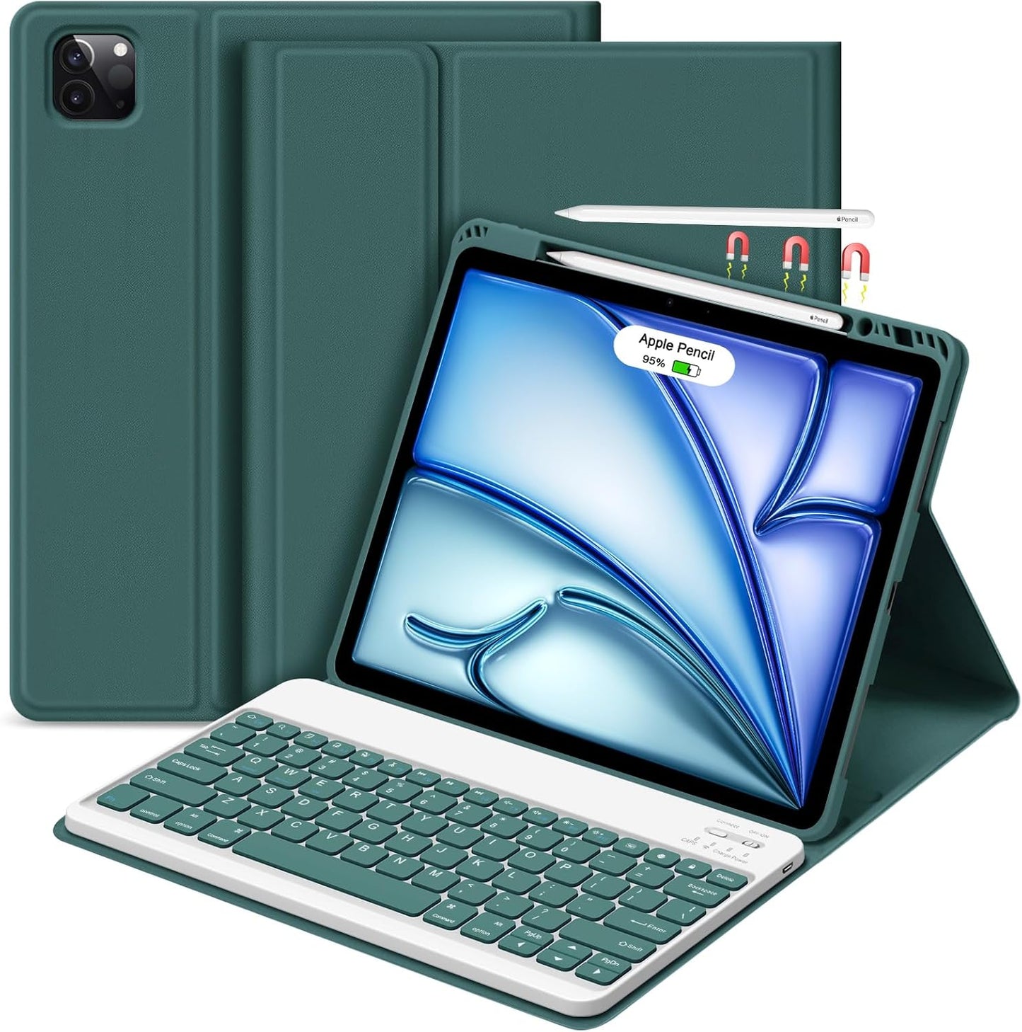 GOKOCO Keyboard Case for iPad Air 13 inch & Pro 12.9 inch