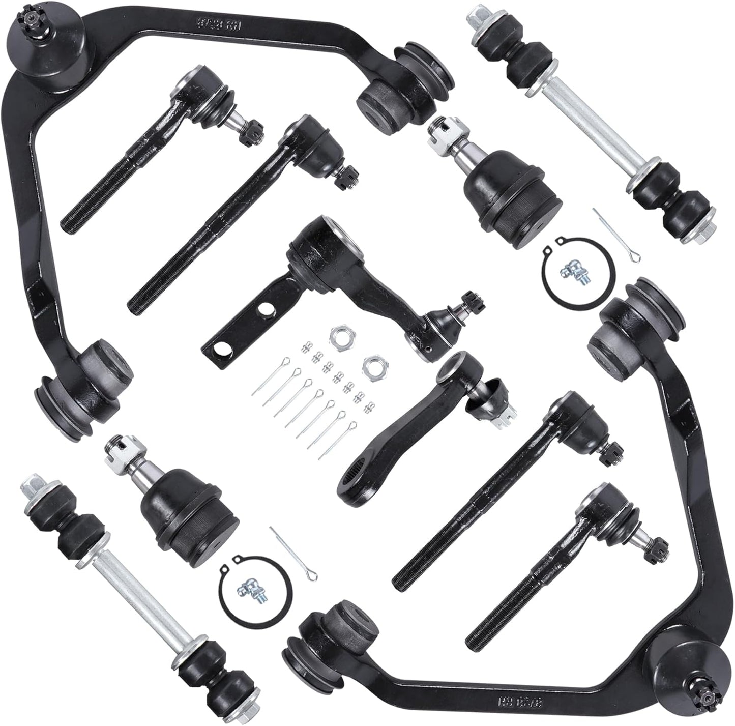 12PCS Front Suspension Upper Control Arm for Ford F150 F250