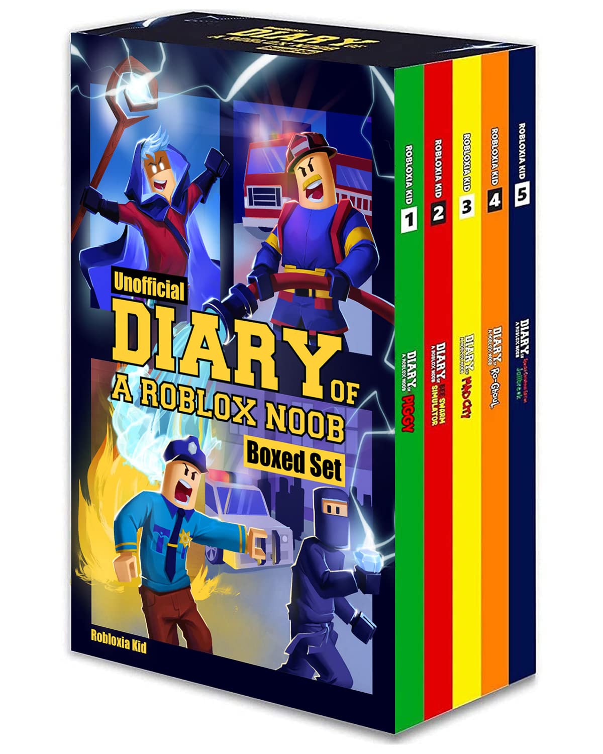 Diary of a Roblox Noob: 5 Adventure Stories for Kids