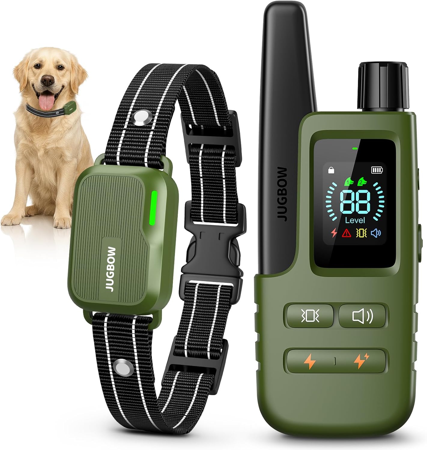 Jugbow Dog Shock Collar - 4500FT Waterproof Training Collar