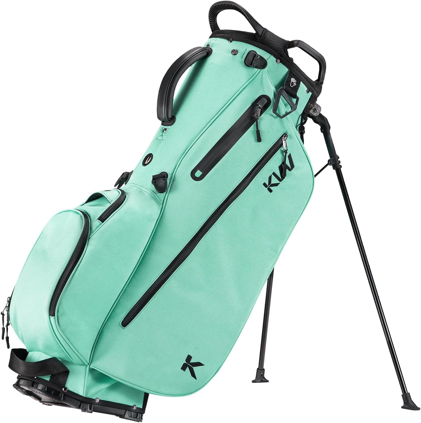 KVV Lightweight Golf Stand Bag with 7 Way Dividers and Pockets