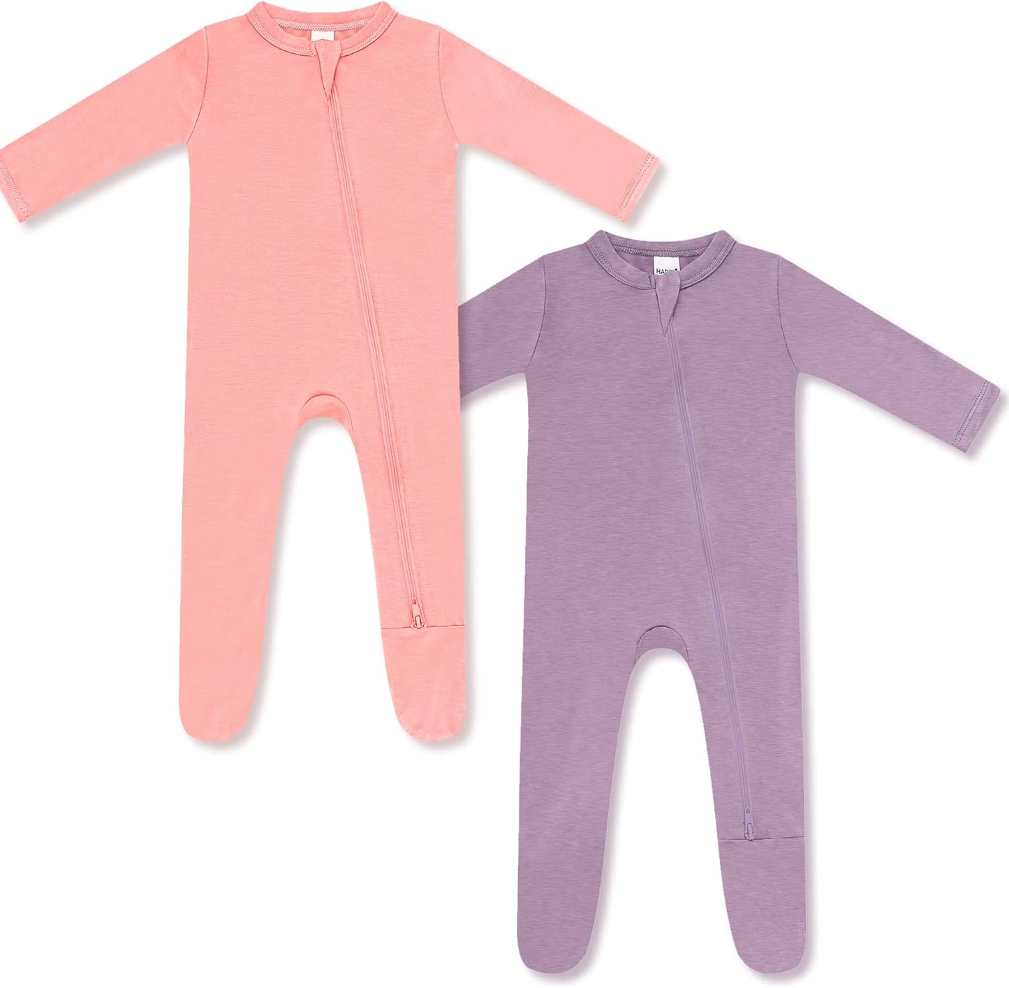 HAPIU Rayon from Bamboo Baby Footed Pajamas for Comfort