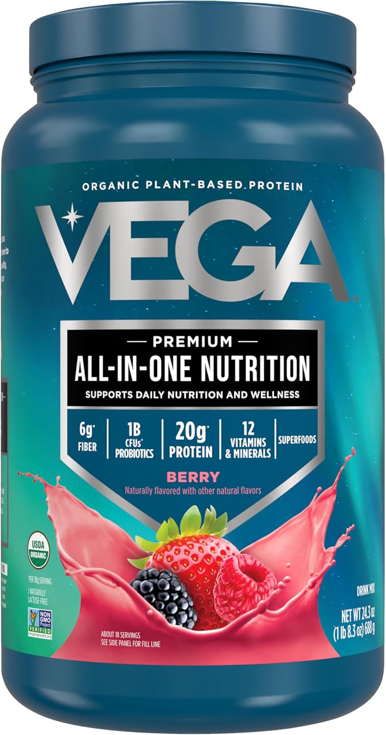 Vega All in One Nutrition Organic Protein Shake - 20g Vegan Protein