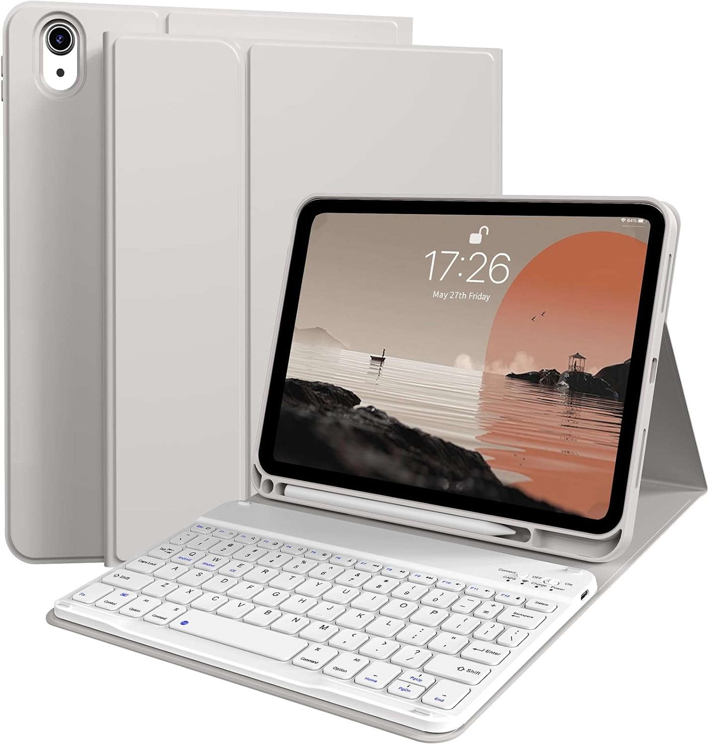 Thin & Light Detachable Keyboard Case for iPad 11/10.9 inch