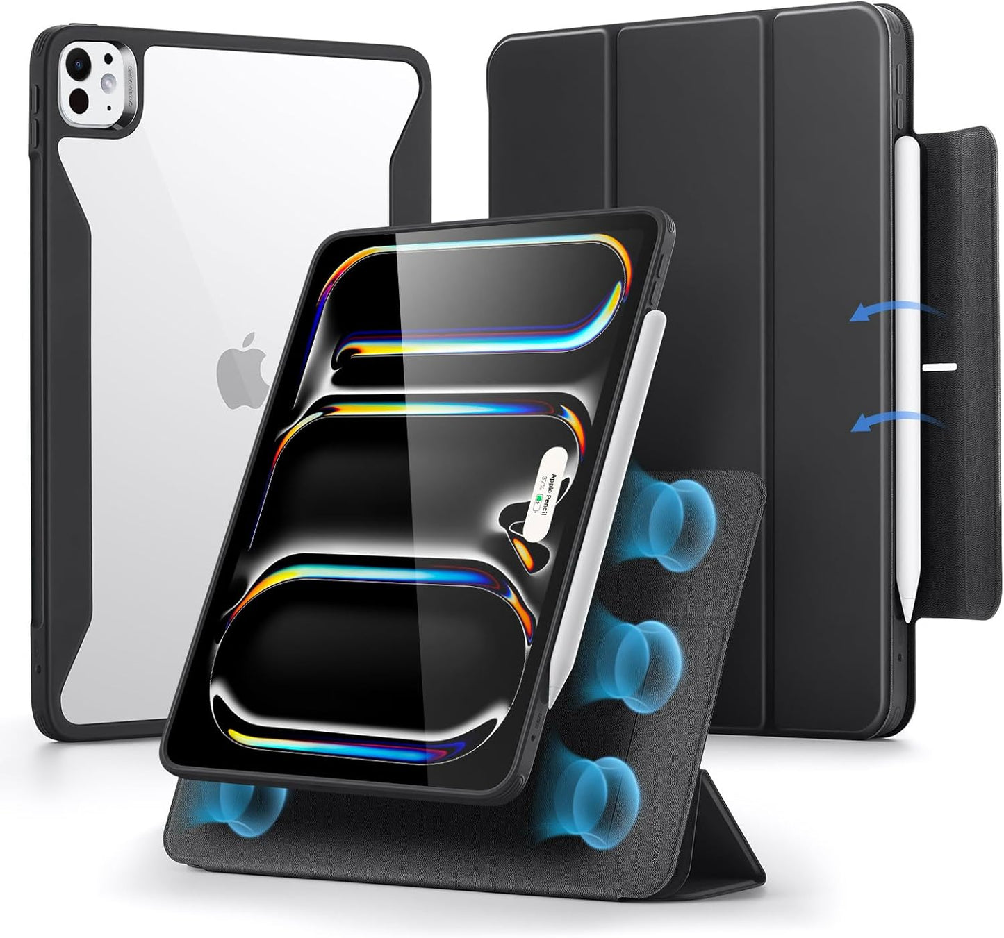 ESR iPad Pro 13 Inch Case with Pencil Holder and Stand
