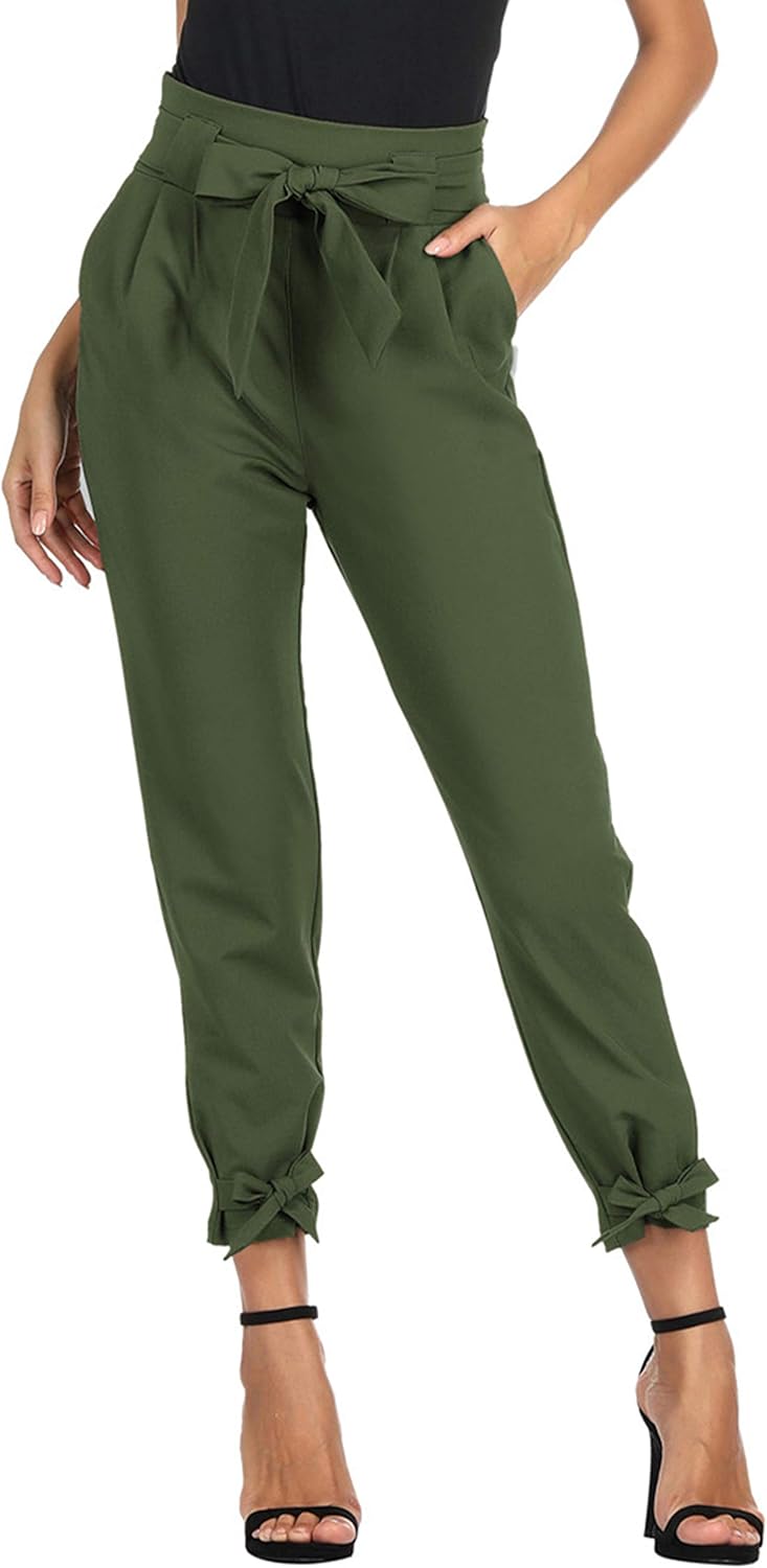 GRACE KARIN Womens Casual High Waist Pencil Pants for Work
