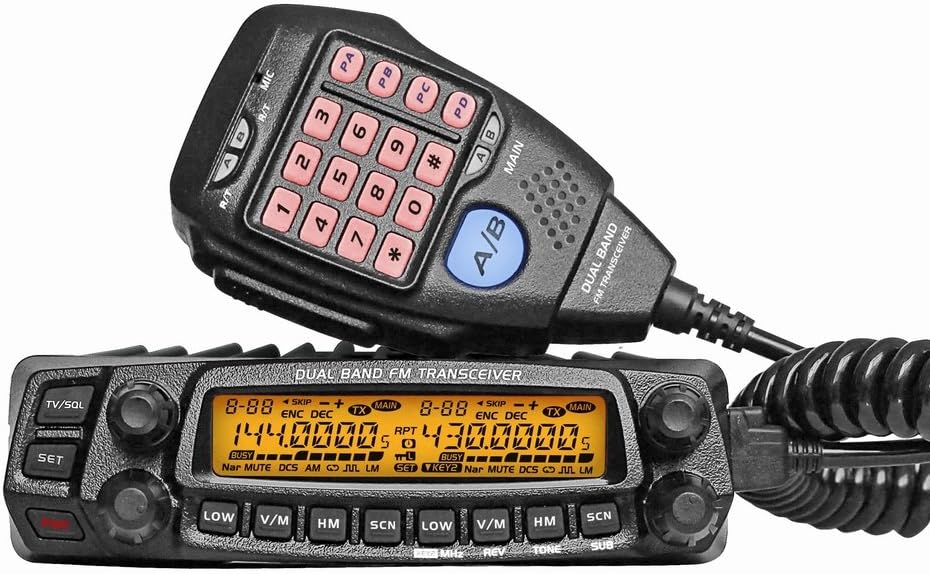 AnyTone AT-5888UV Dual Band Mobile Transceiver for Vehicles