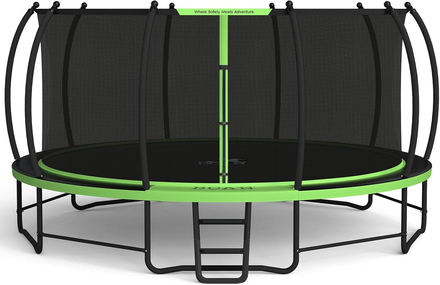 BCAN Recreational Trampoline with Enclosure for Kids & Adults