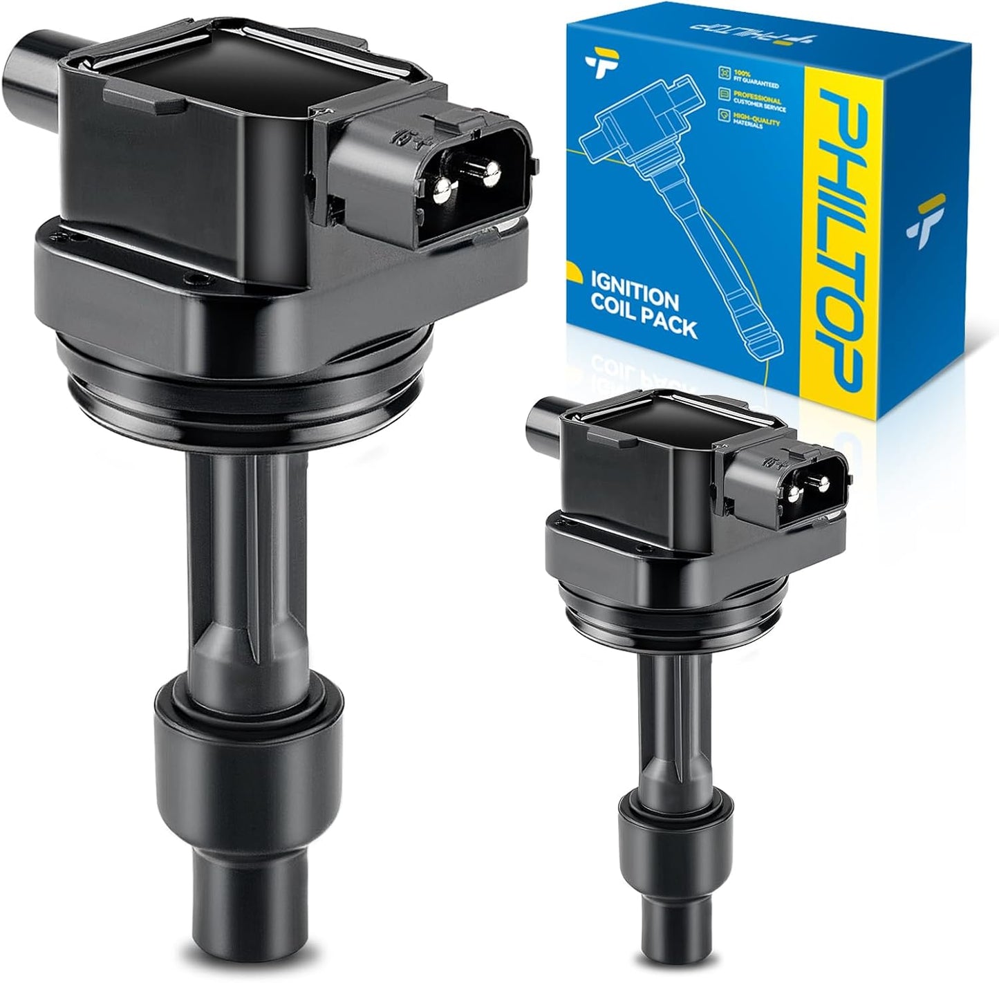 PHILTOP Ignition Coil Pack for Volvo S40 V40 2000-2004 Models
