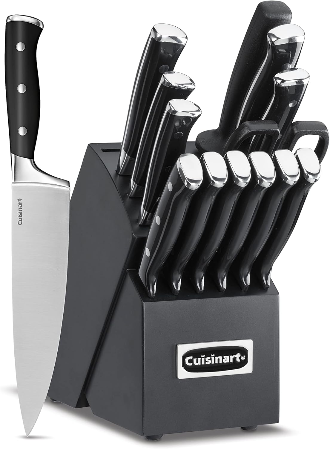 Cuisinart 15-Piece Knife Set with Block for Culinary Excellence