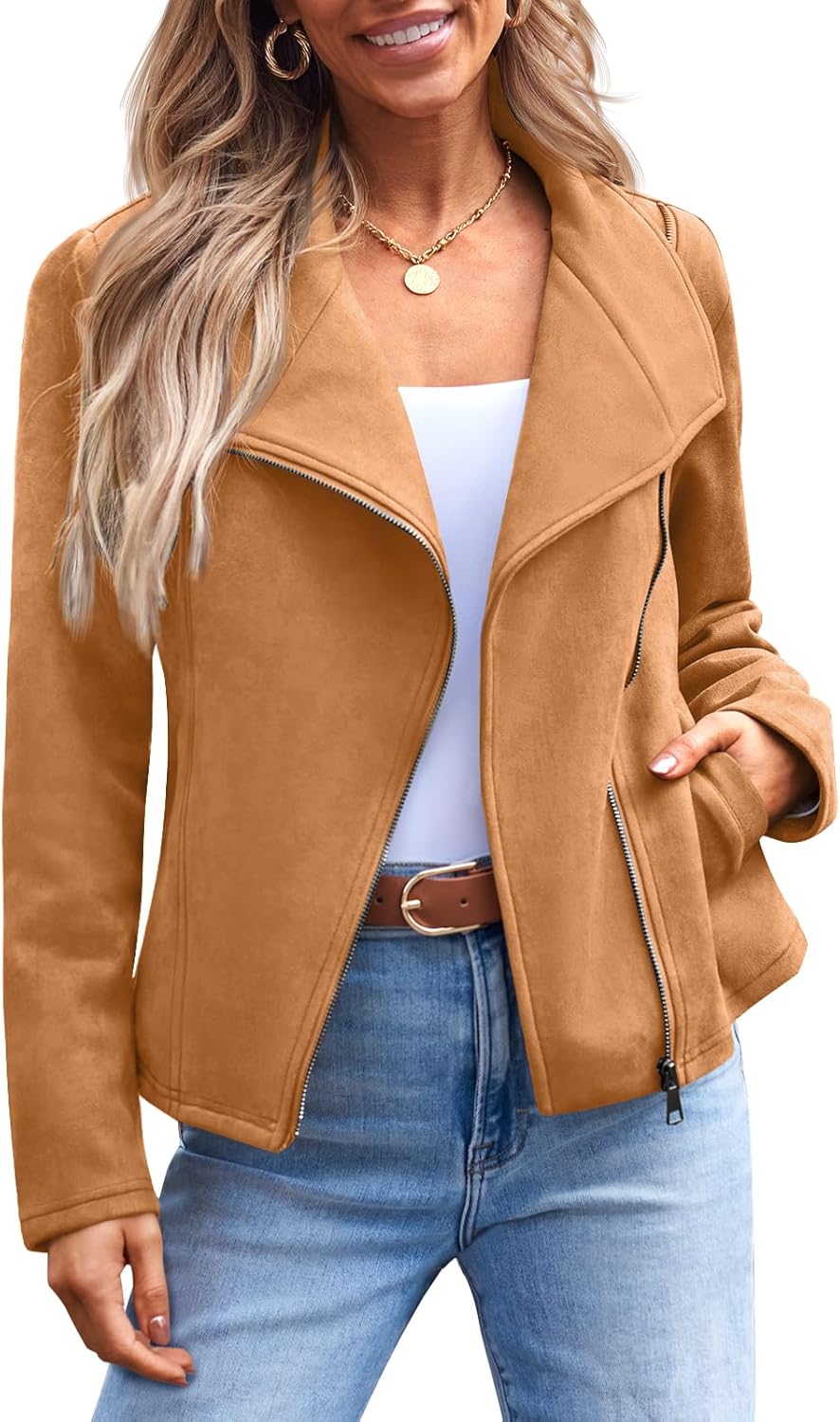 Faux Leather Jackets for Women - Stylish Cropped Outwear 2025