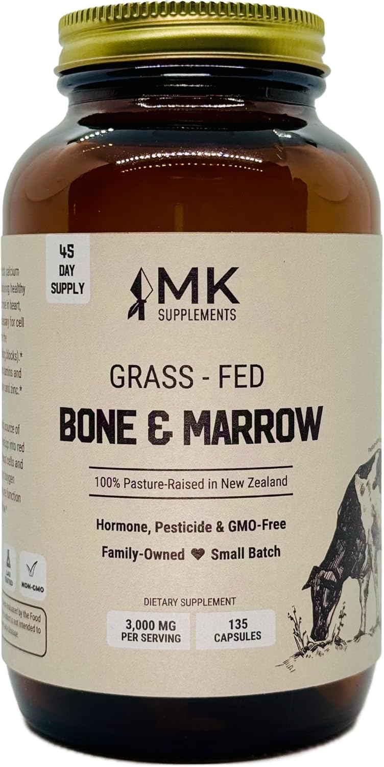 Grass-Fed Beef Bone & Marrow Supplement for Optimal Health