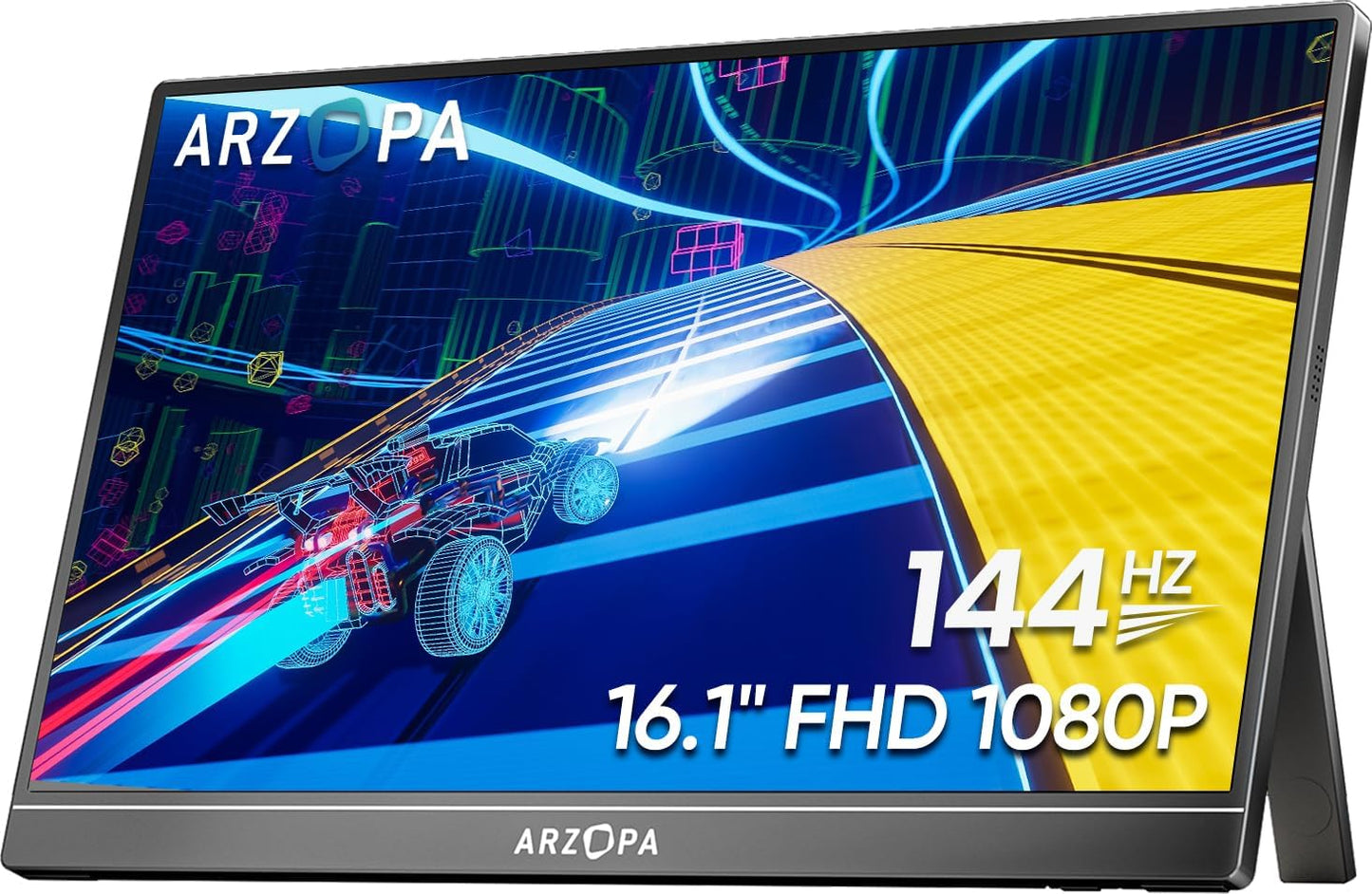 Ultra Slim 16.1'' 144Hz Gaming Monitor - HDR, Eye Care