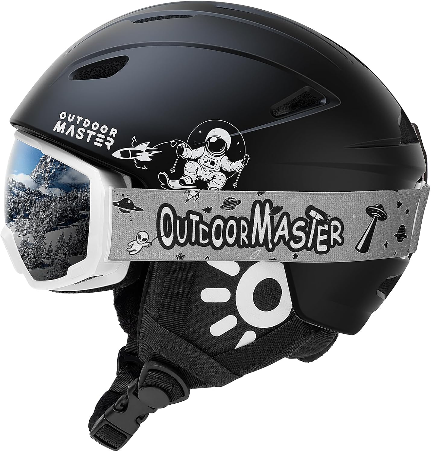 Anoa Kids Ski Helmet Set | Durable & Adjustable