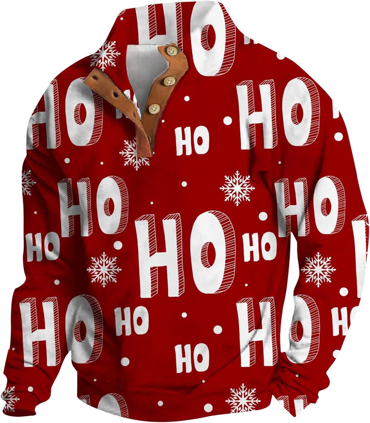 Funny Christmas Sweater for Big & Tall Men