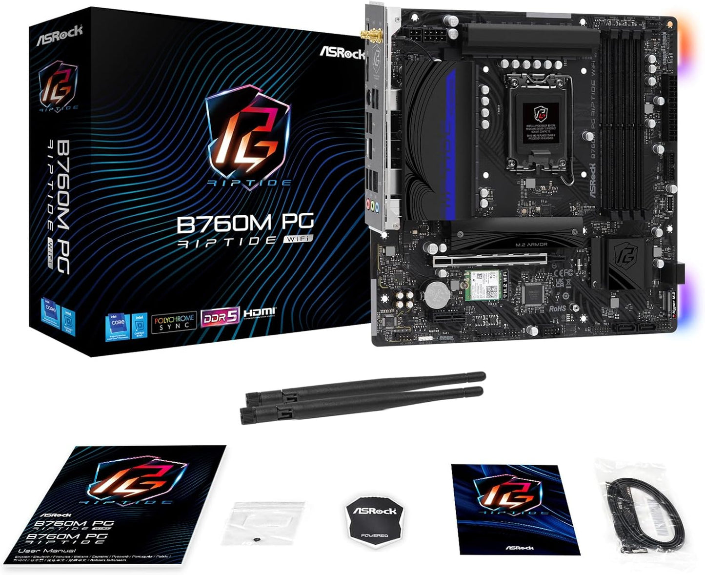 ASRock B760M PG Riptide WiFi Micro-ATX Motherboard Review