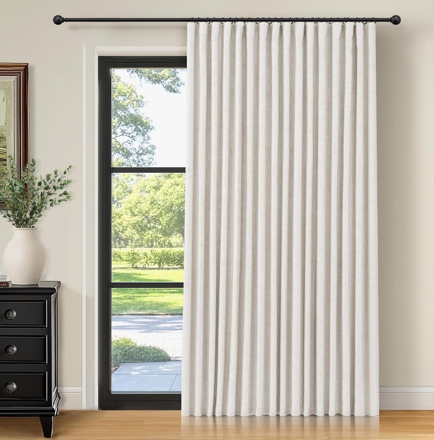 INOVADAY Thermal Sliding Door Curtains for Bedroom and Patio