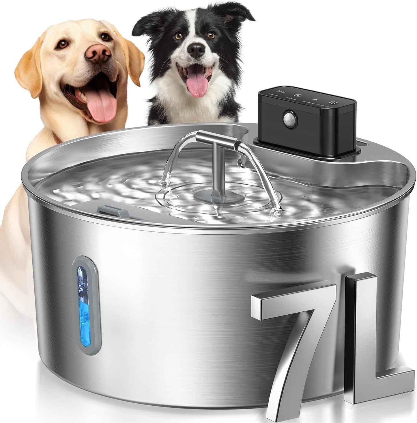 Voluas Dog Water Fountain - Automatic Dispenser for Pets