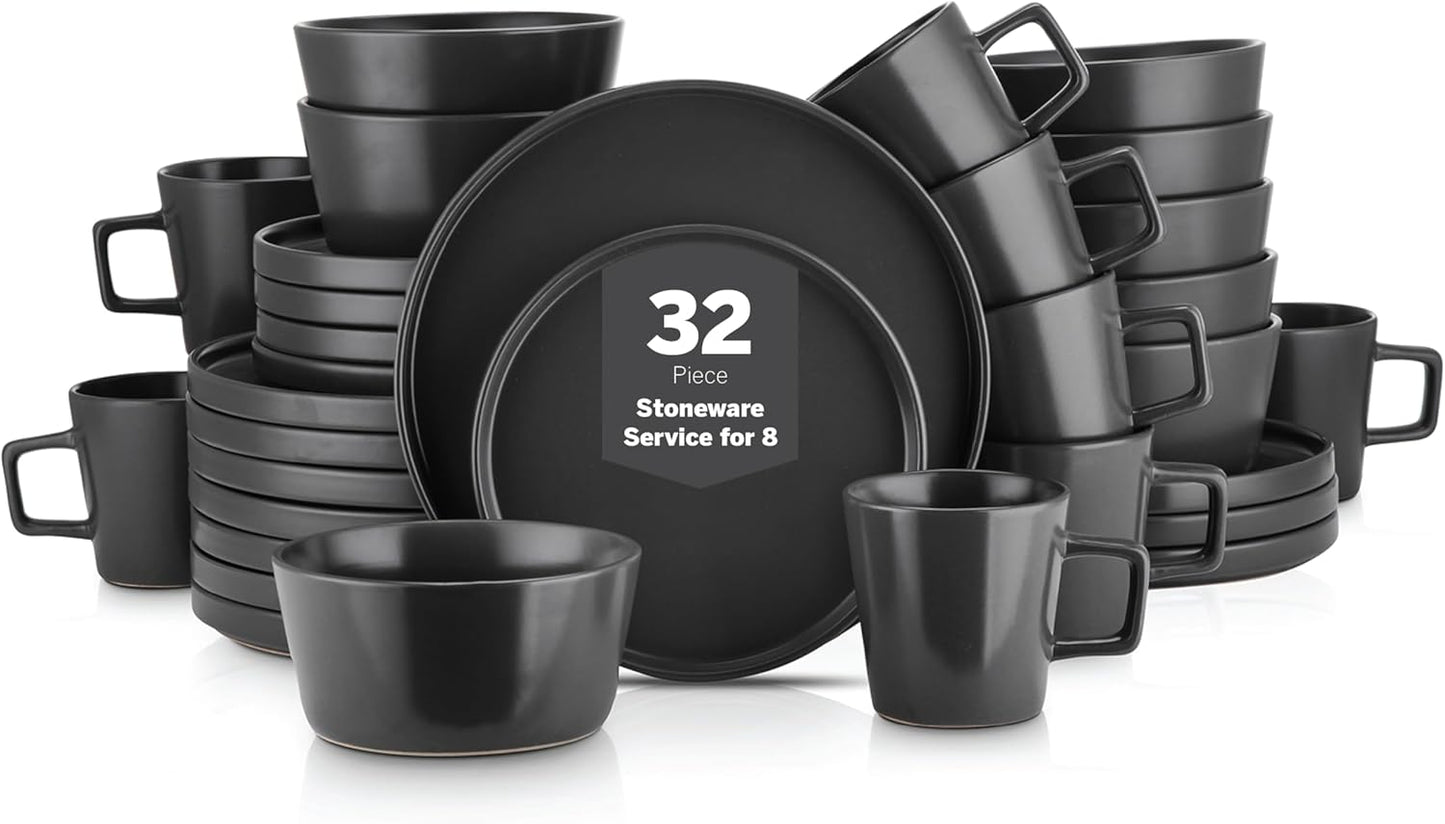 Stone Lain Celina 32 Piece Dinnerware Set for Modern Dining