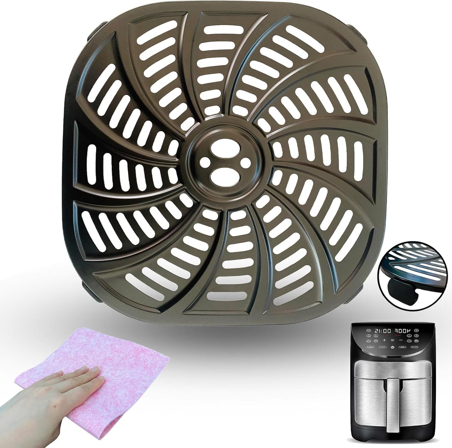 Gourmia GAF798 7QT Air Fryer Rack - Upgrade Your Cooking!
