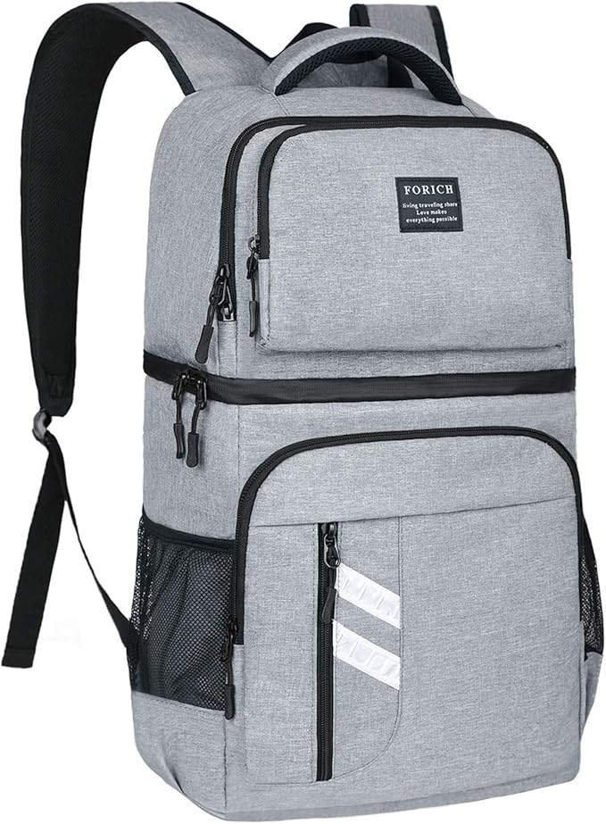 FORICH Insulated Cooler Backpack for Travel and Outdoor Fun