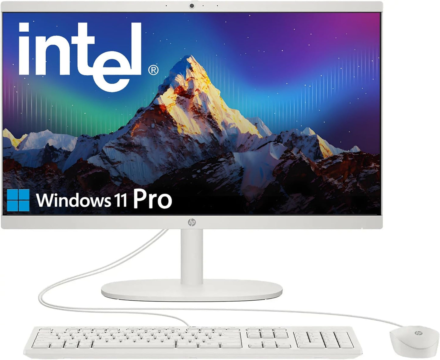 HP 2025 22 FHD All-in-One Desktop Computer for Everyday Use