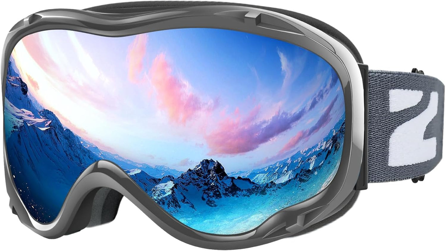 ZIONOR Lagopus B1 Ski Goggles - Anti Fog UV Protection for All