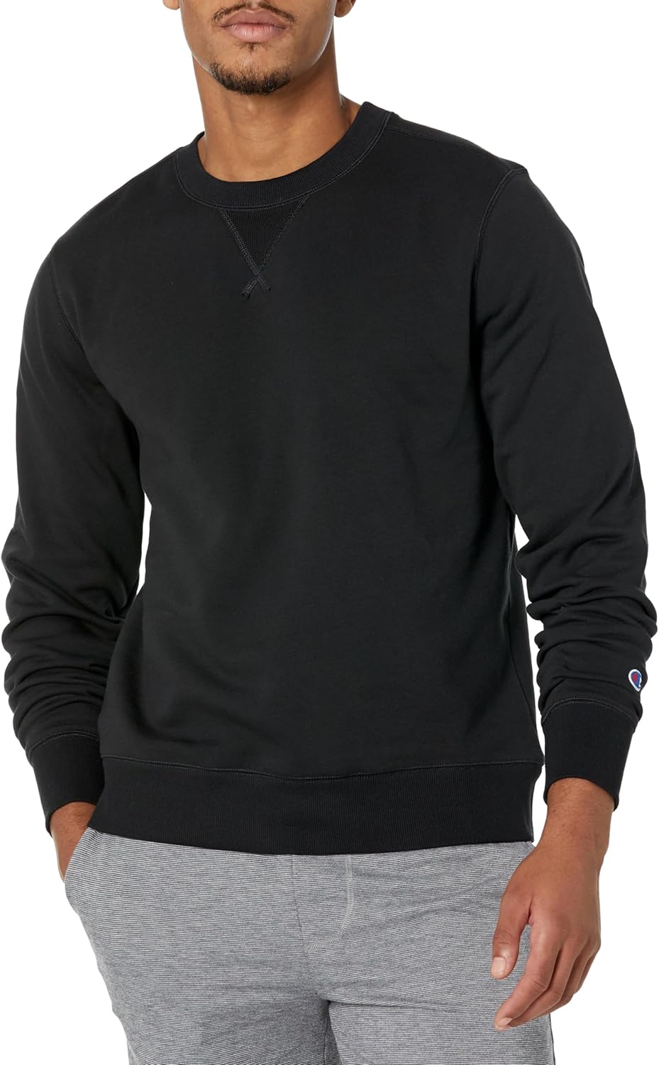 Champion Authentic Originals Men's Sueded Fleece Sweatshirt Review