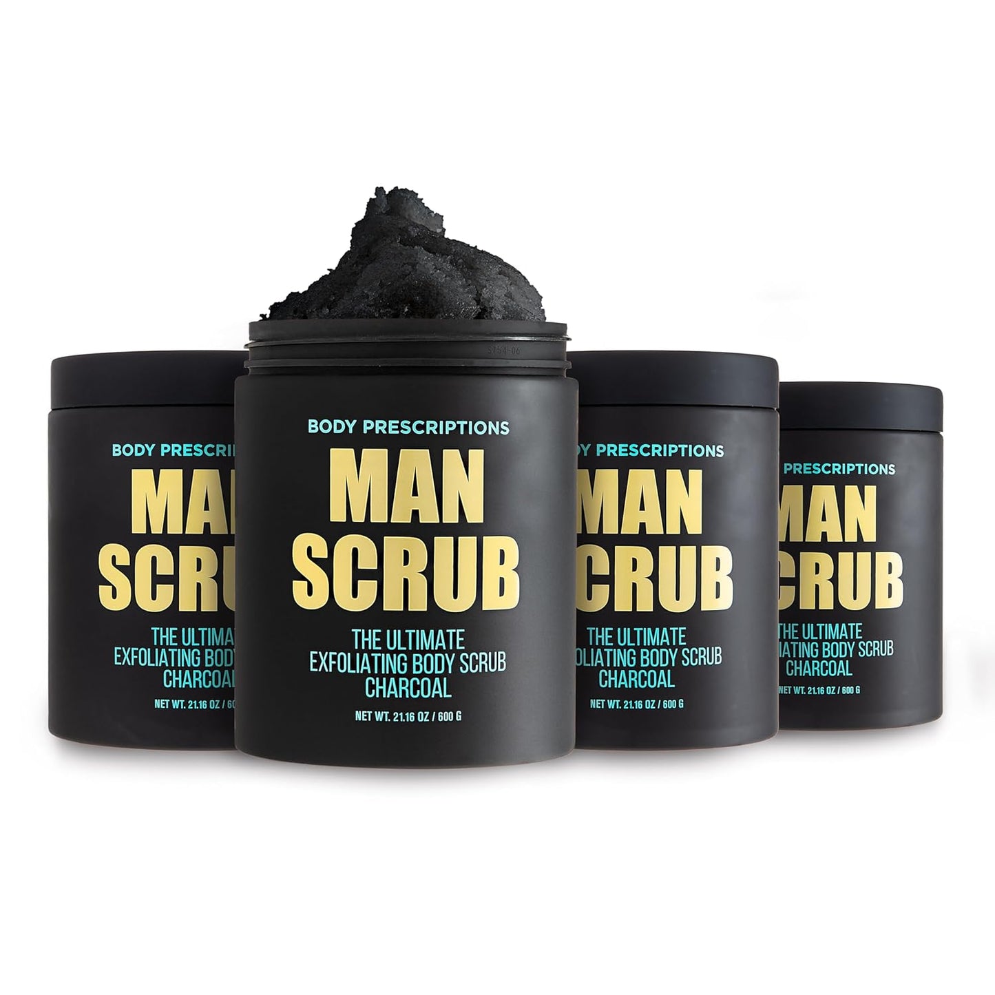Body Prescriptions Mens Exfoliating Body Scrub for Smooth Skin