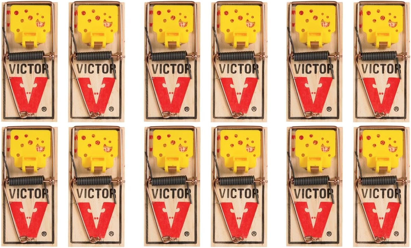 Fast Capture: Victor EZ Set Mouse Trap 12-Pack