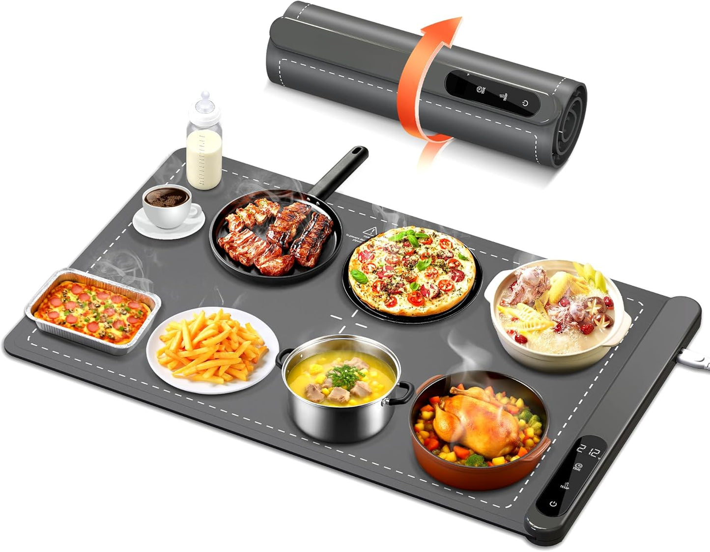 Warming Mat For Food 500W Graphene High-Tech Fast Heating