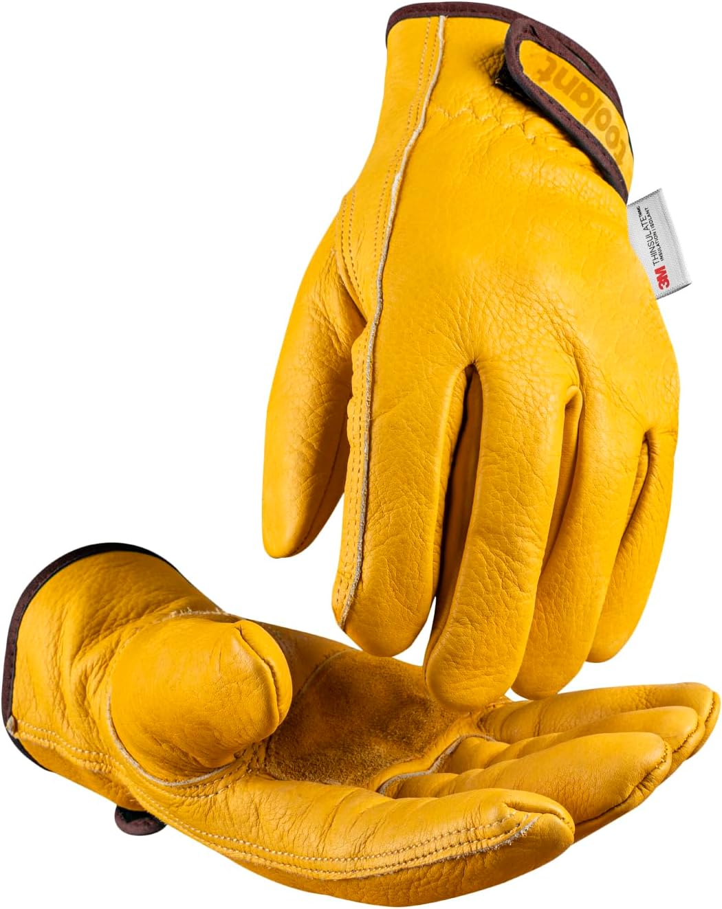 Thinsulate Lined Leather Work Gloves | Cold Weather Protection