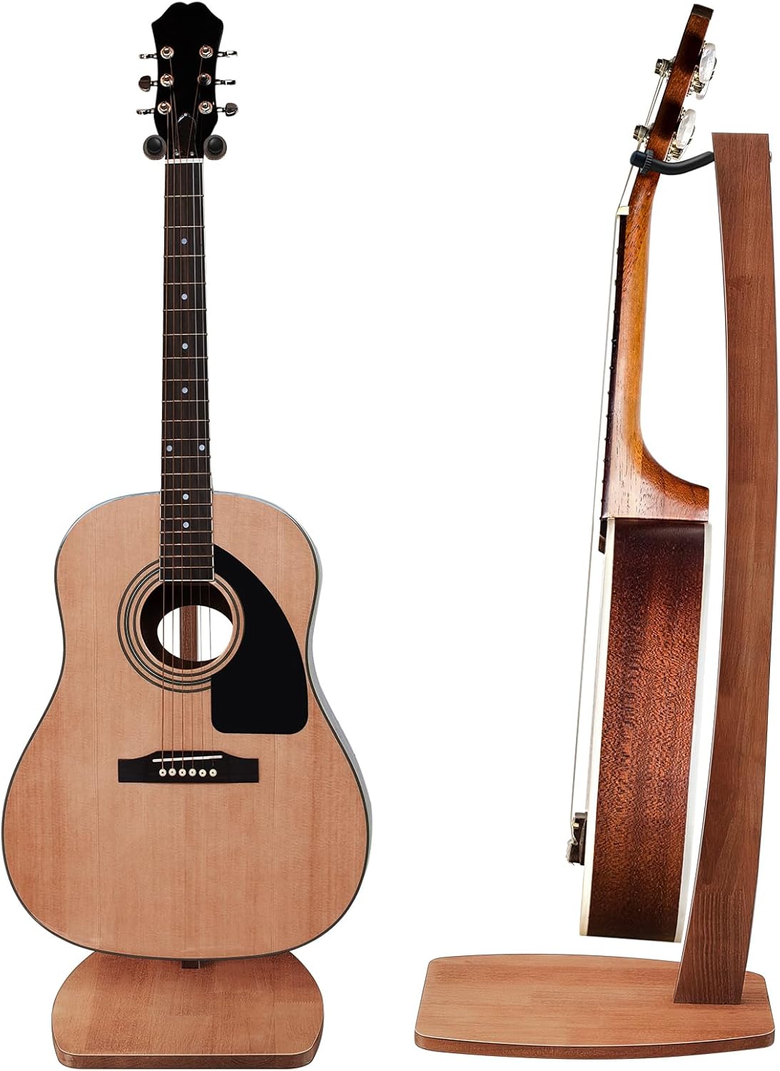 Handmade Wooden Guitar Stand - Elegant Home Decor