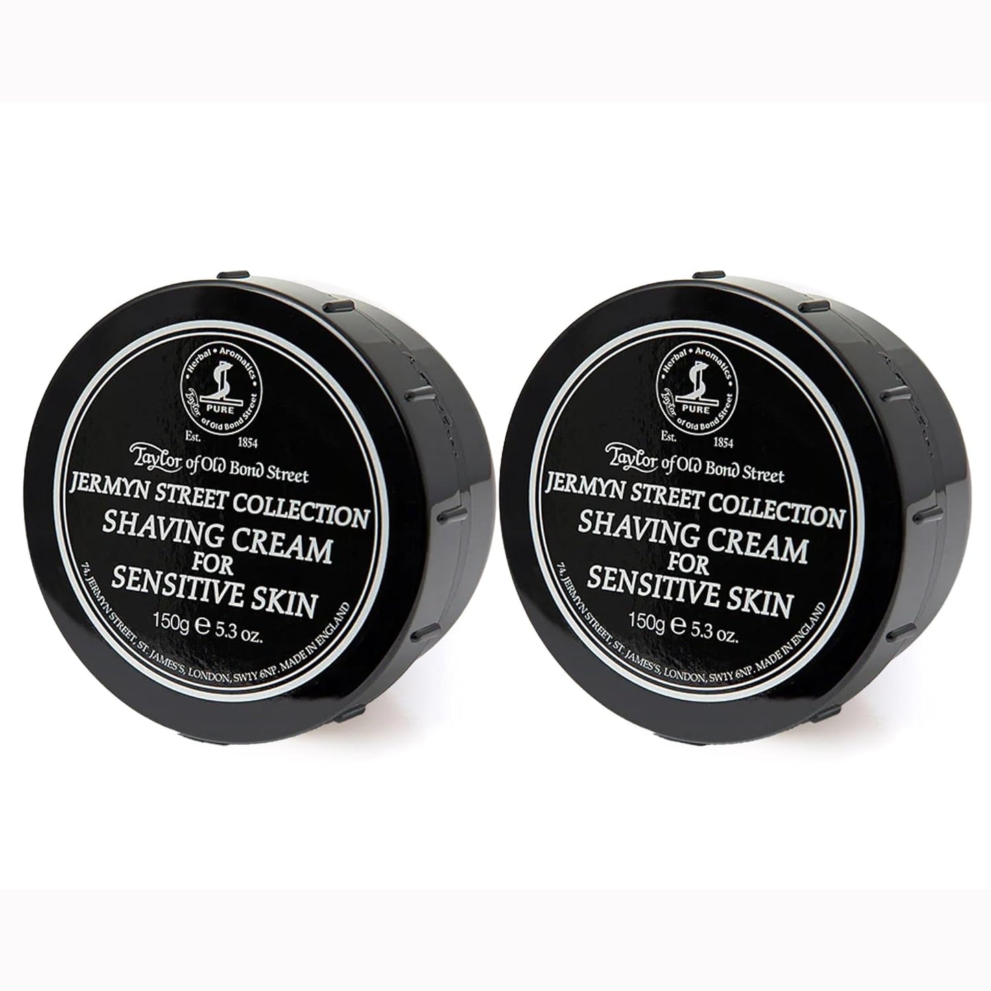Taylor of Old Bond Street Jermyn Street Shaving Cream 2-Pack