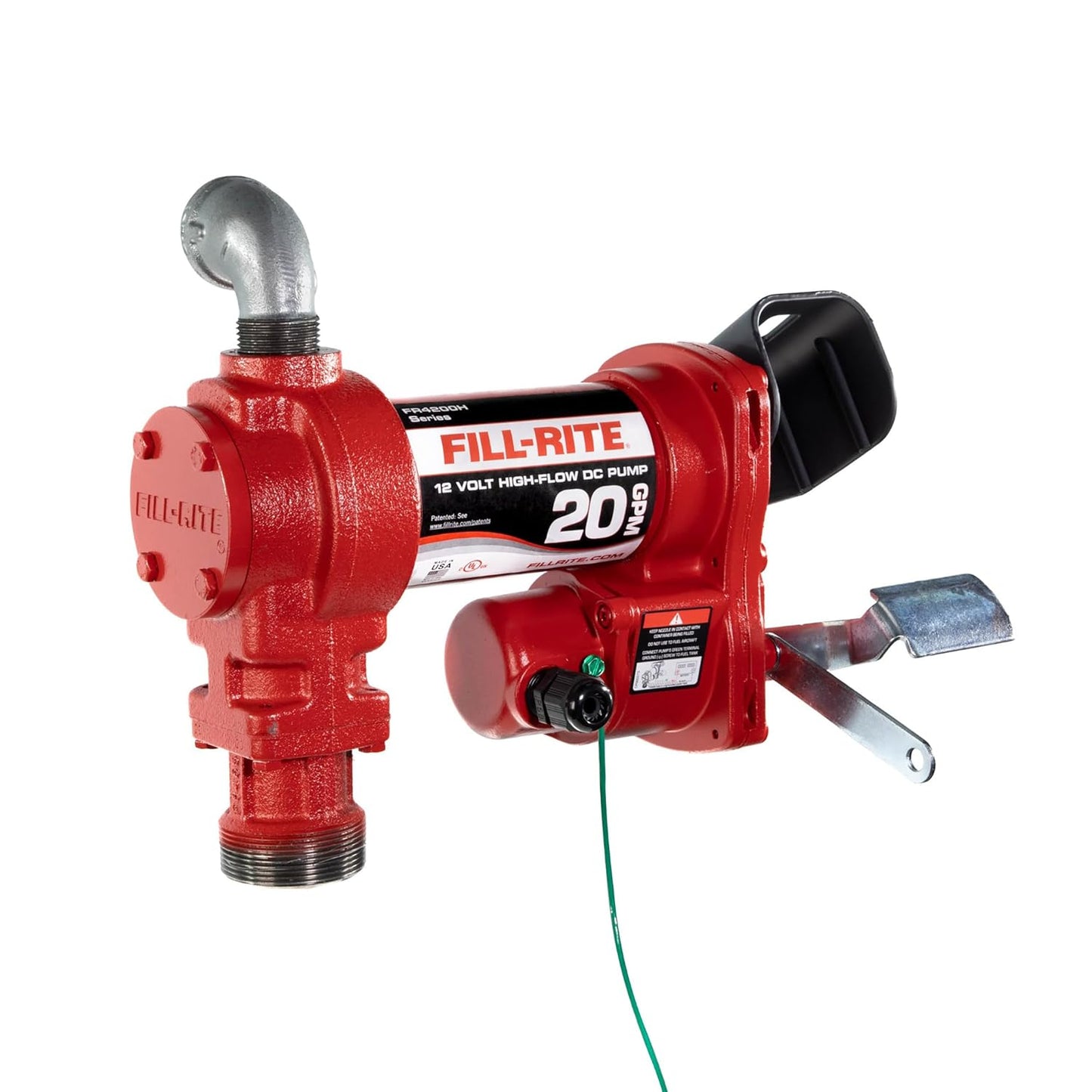 Fill-Rite FR4204H 12V Fuel Transfer Pump for Gasoline & Diesel